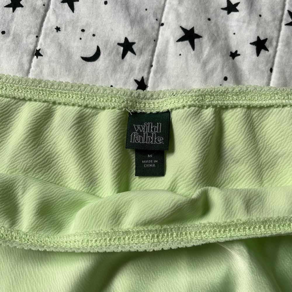 Wild Fable Green Maxi Skirt